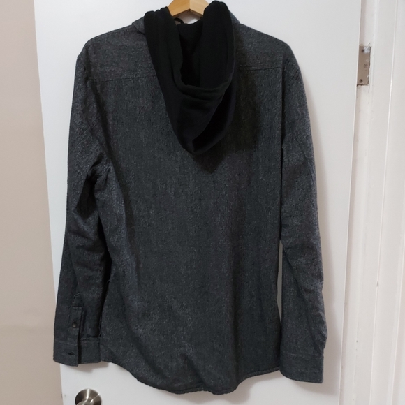 Armada SKIS hooded jacket XL, charcoal with black lining and hood - Picture 5 of 8